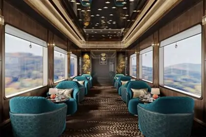 Inside Panda Train
