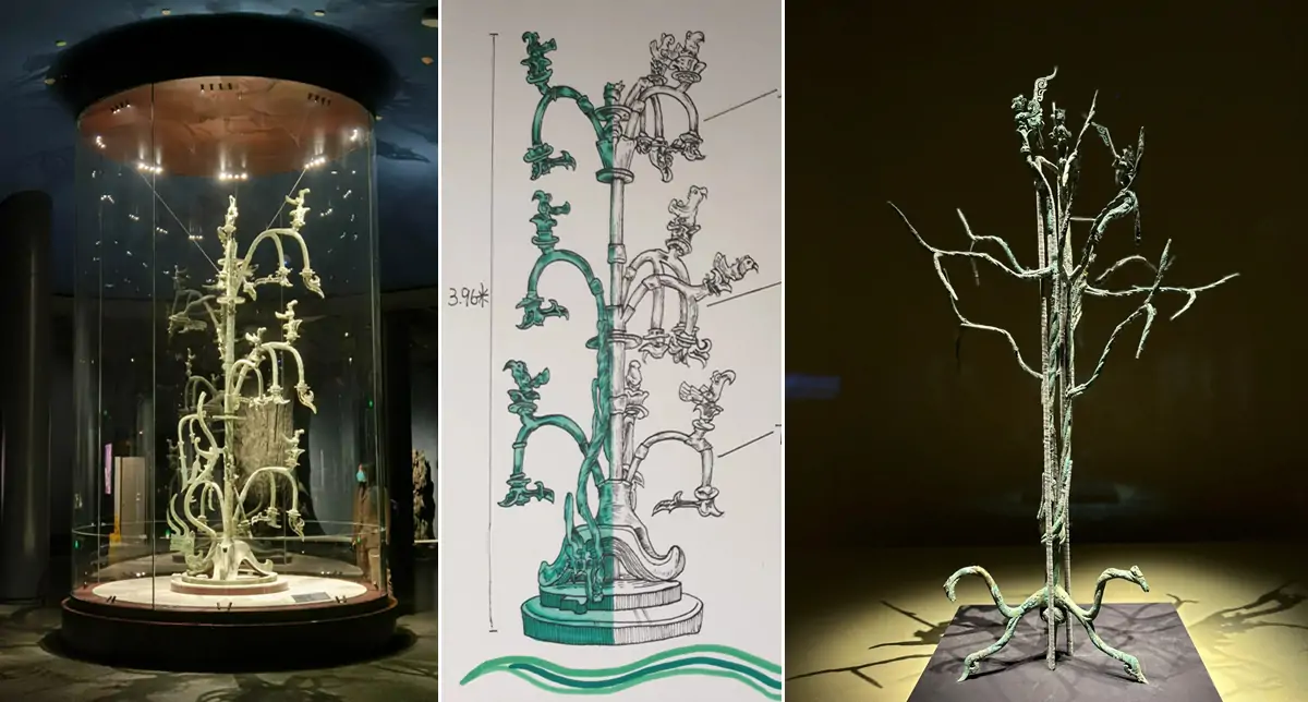 Bronze Sacred Tree actually symbolize