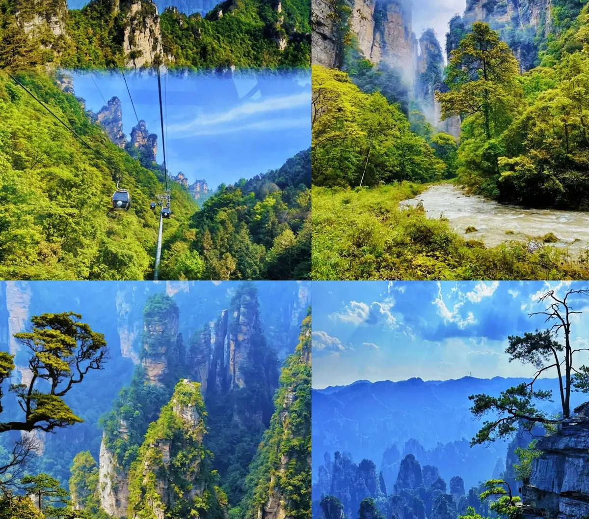Yangjiajie-Wulongzhai hiking route.webp