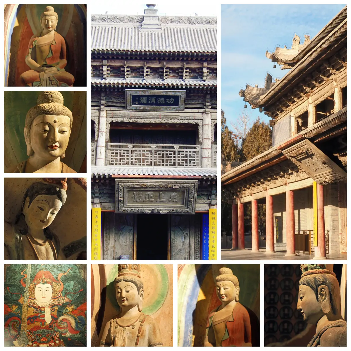 The Thousand-Year Reclining Buddha and Artistic Details