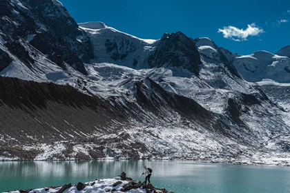 Leduomanyin Glacier Ice Lake Leduomanyin Glacier Ice Lake