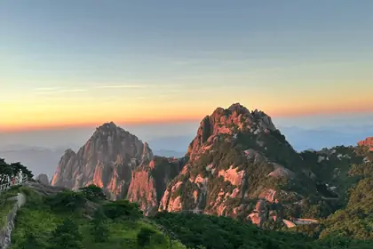 View from Huangshan Mountain