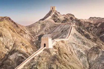 Great Wall on the Cliff